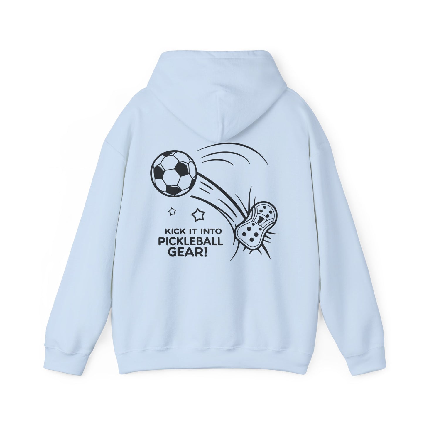 Men's Funny Pickleball Hoodie - Kick It Into Pickleball Gear