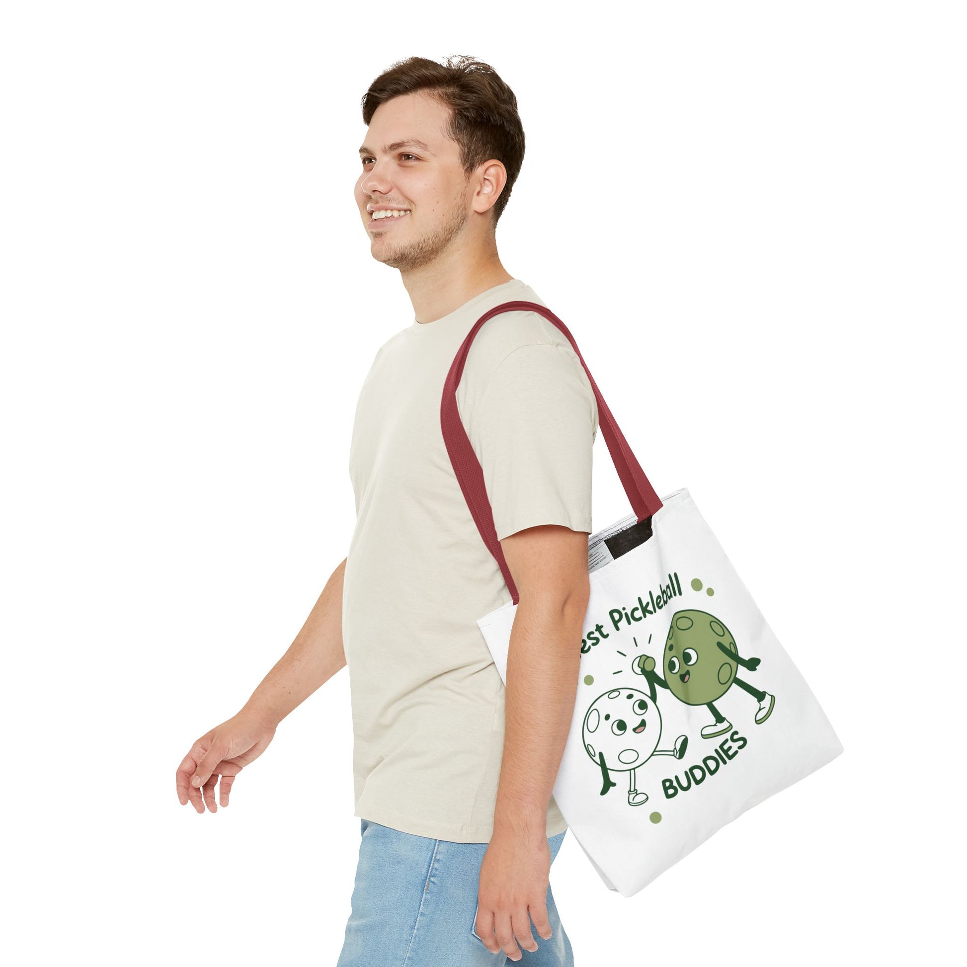 Pickleball Cute Tote Bag - Best Pickleball Buddies