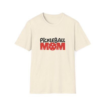 Women's Pickleball T-Shirt - Pickleball Mom Beige