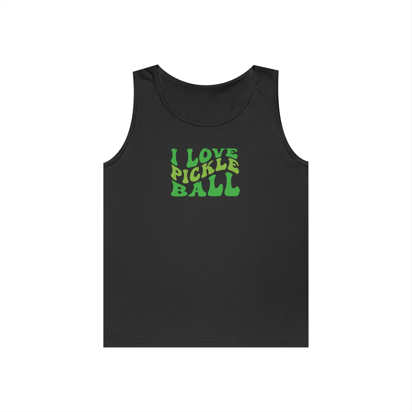 Men's Funny Pickleball Tank Top - I Love Pickleball