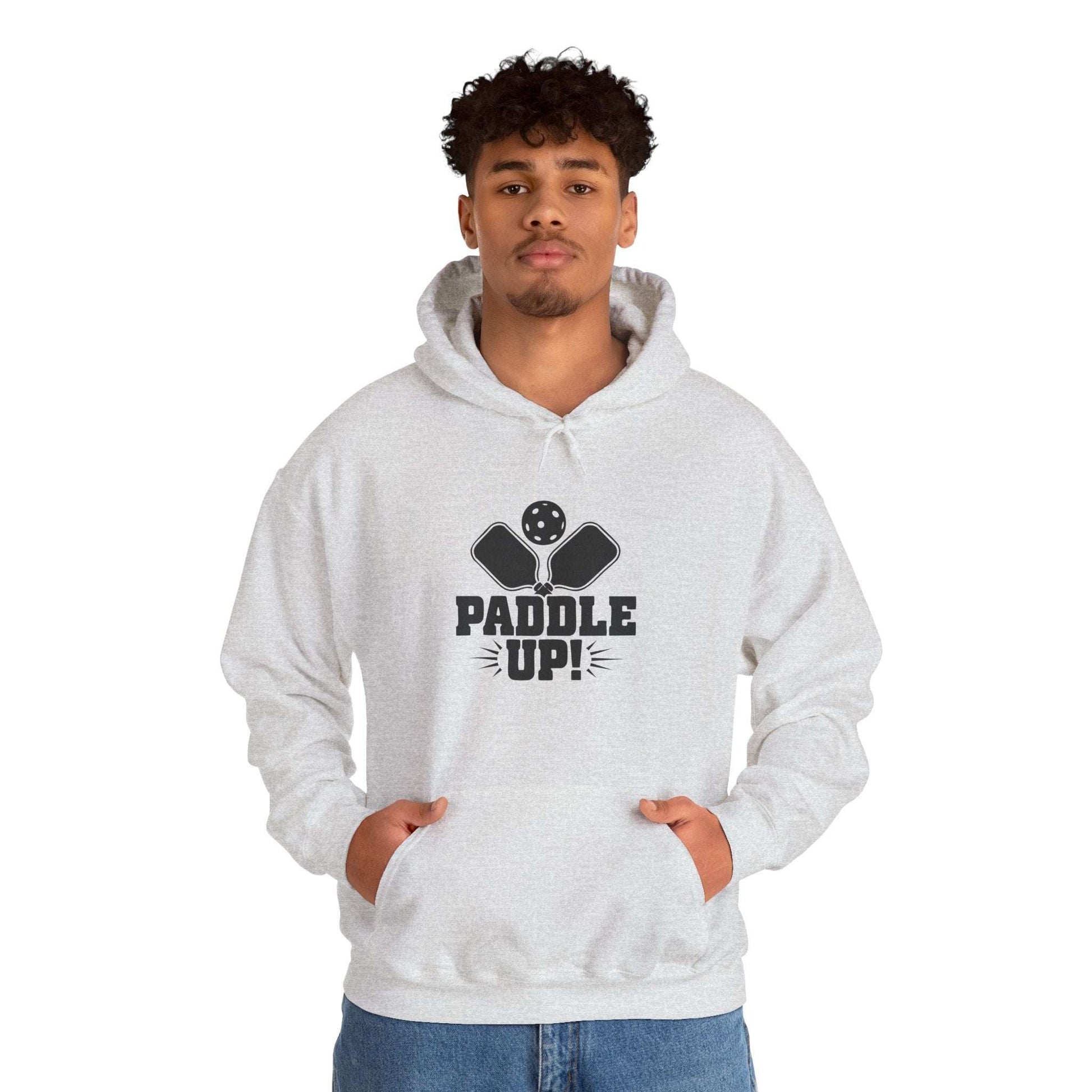 Men's Soft Pickleball Hoodie - Paddle Up