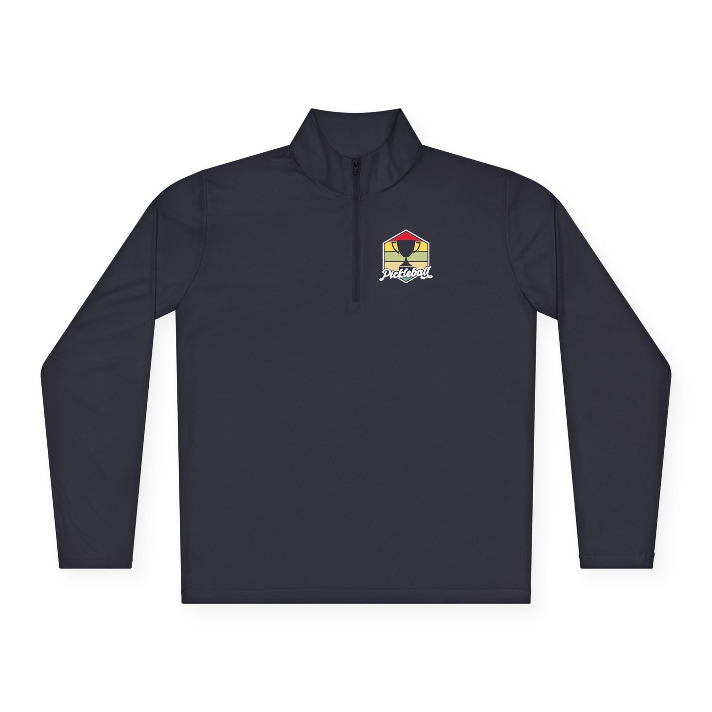 Women's Unique Pickleball Pullover - Pickleball Retro Navy