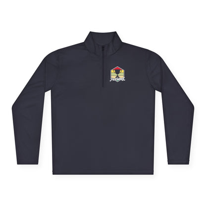 Women's Unique Pickleball Pullover - Pickleball Retro Navy