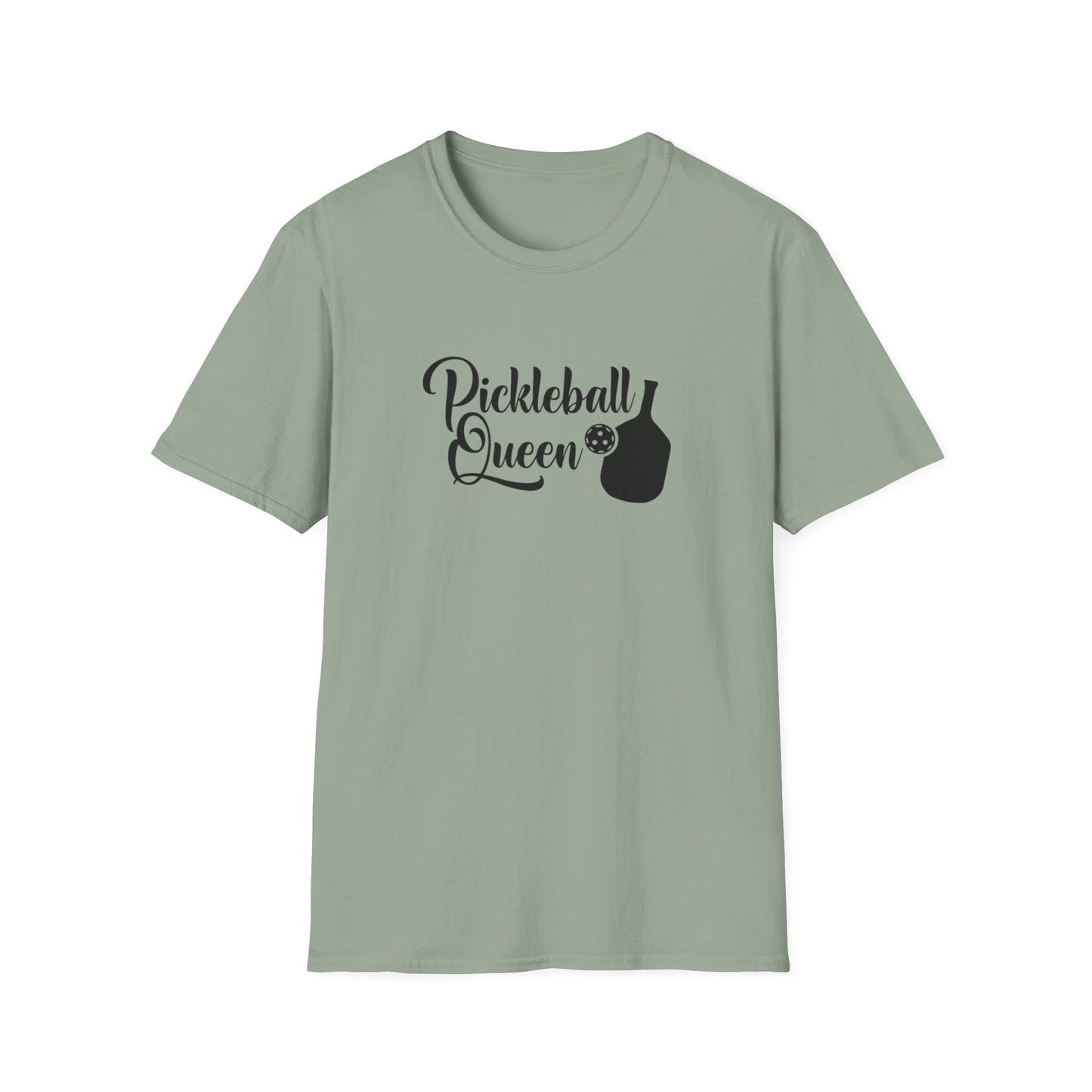 Women's Stylish Pickleball T-shirt - Pickleball Queen Green