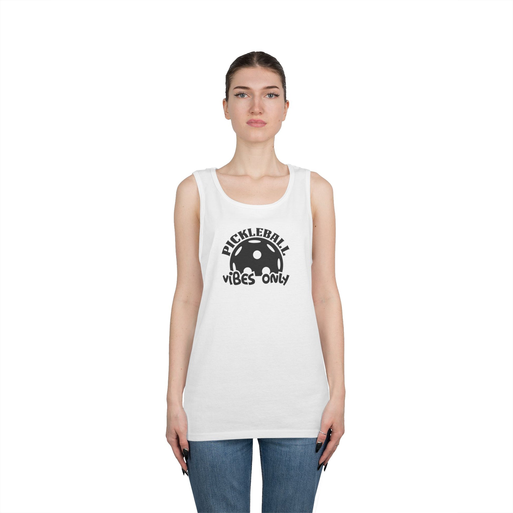 Women's Comfy Pickleball Tank Top - Pickleball Vibes Only