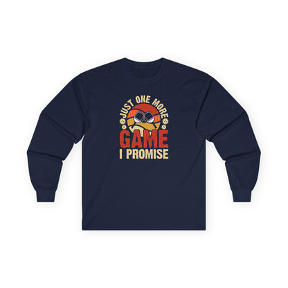 Women's Pickleball Long Sleeves top - Just One More Game I Promise Navy