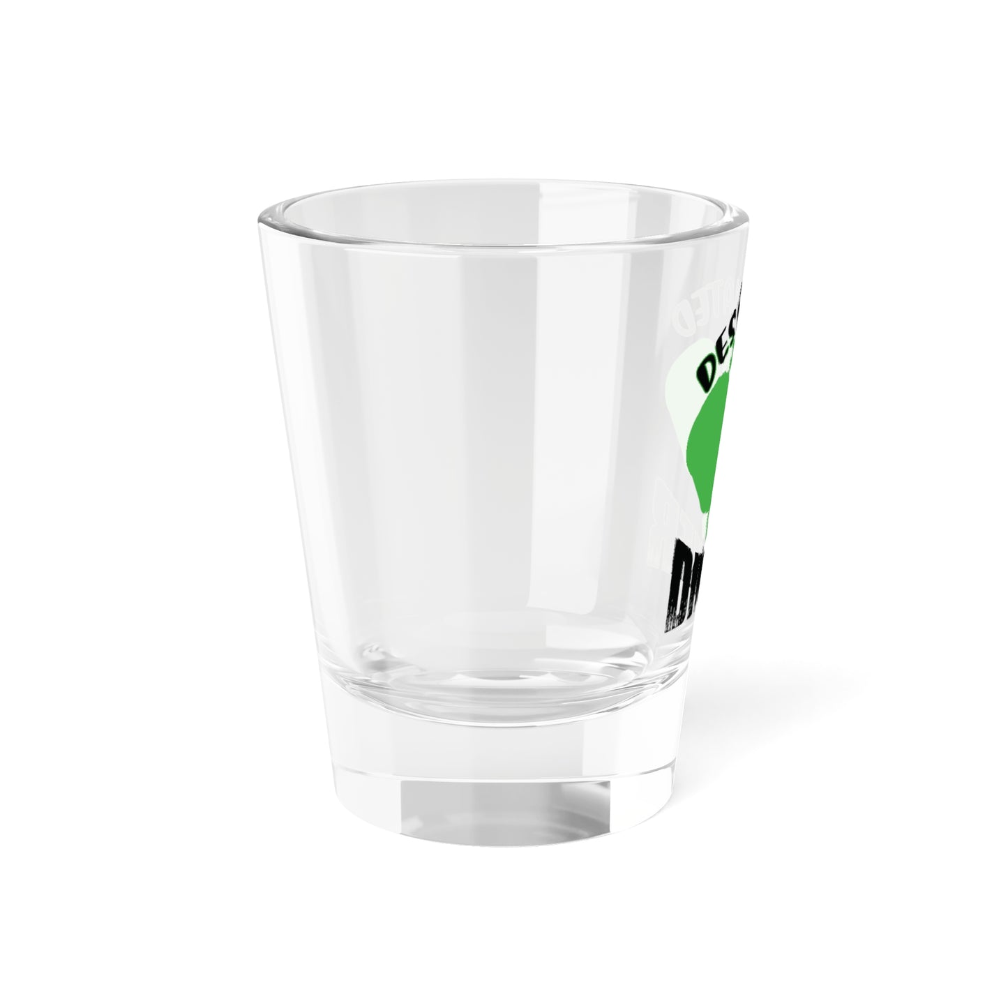 Pickleball Quirky Shot Glass - Designated Dinker