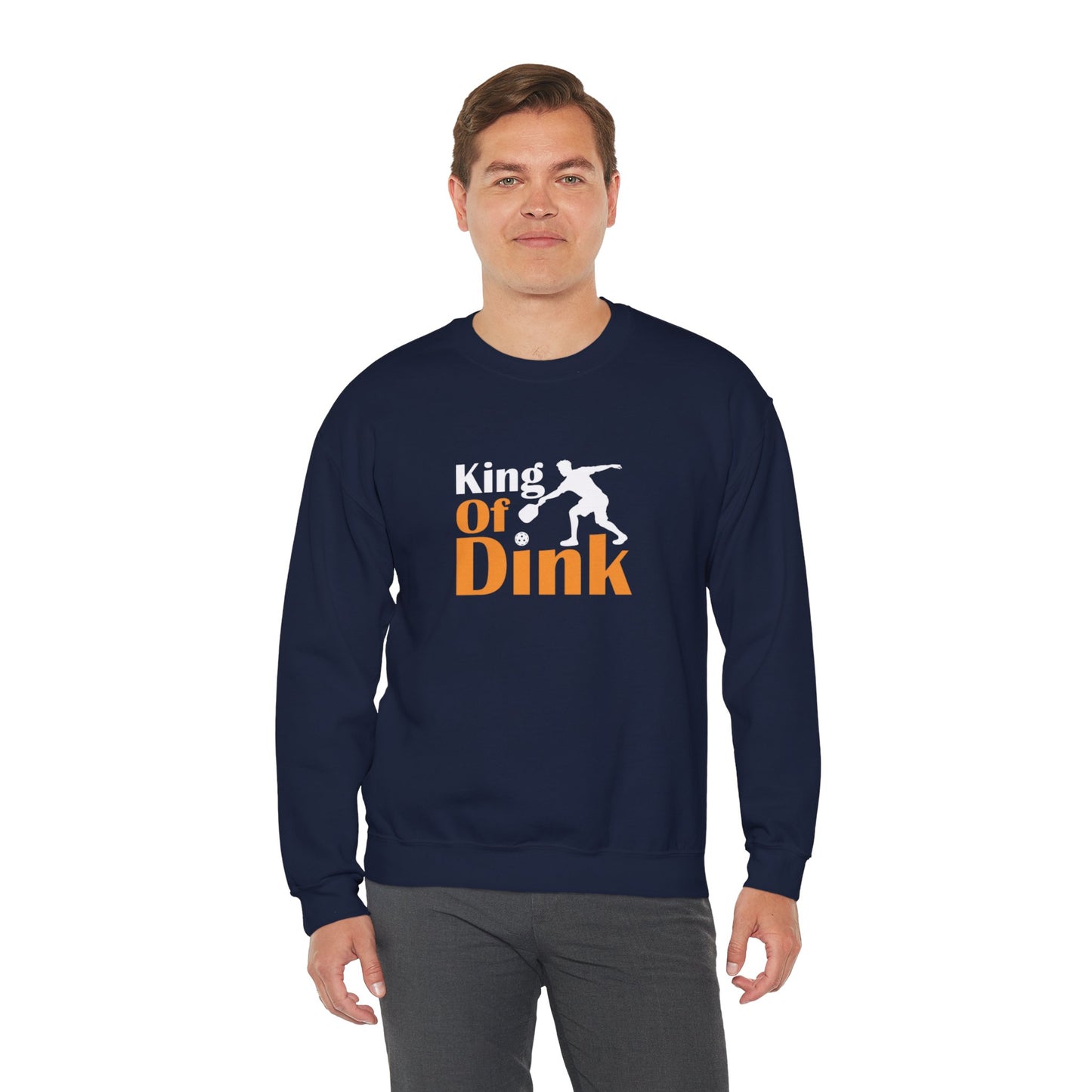 Men's Cool Pickleball Sweatshirt - King of Dink
