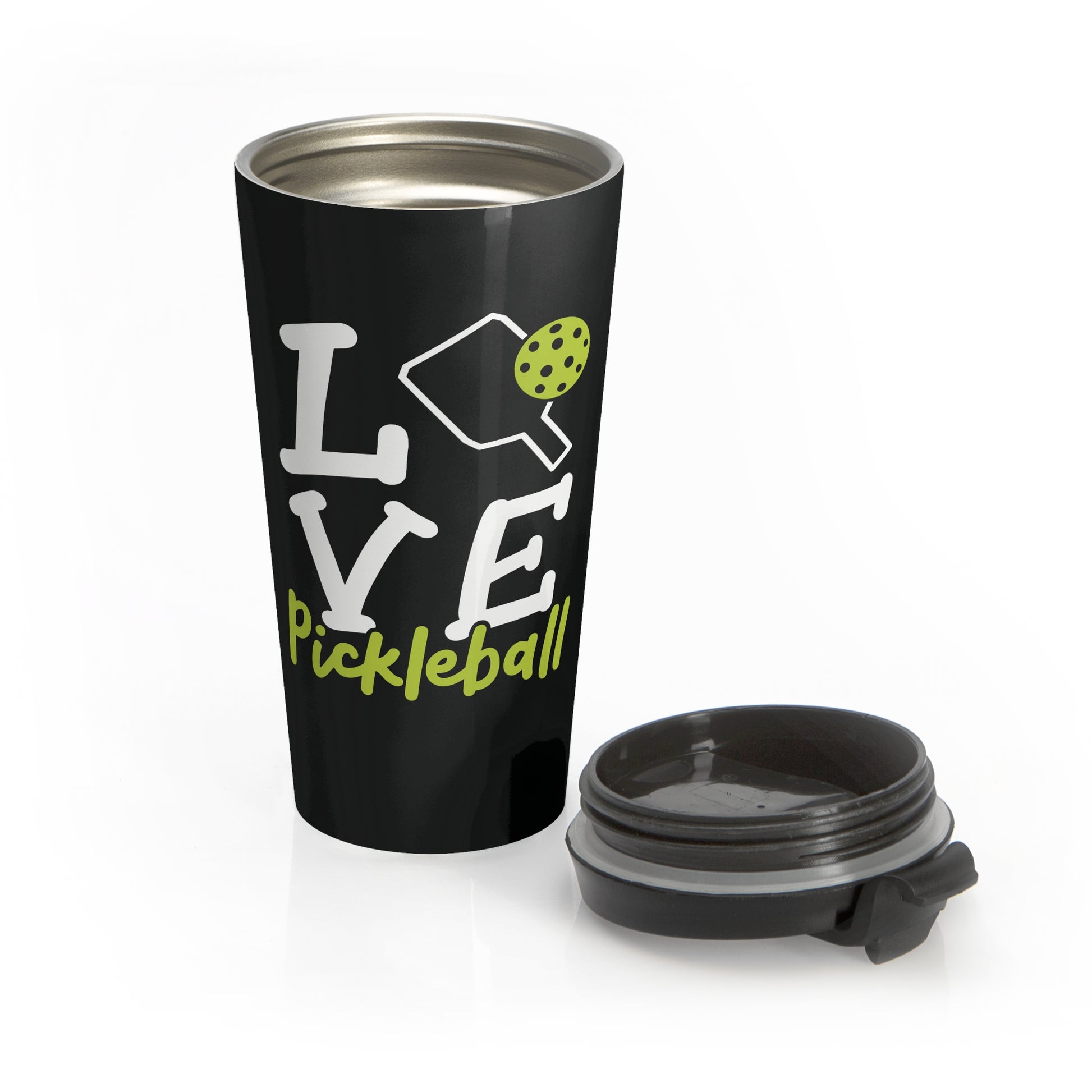 Pickleball Durable Travel Mug - Love Pickleball