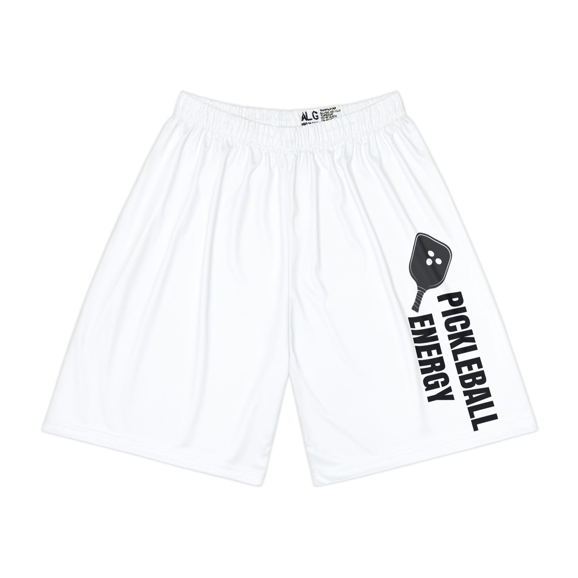 Men's Funny Pickleball Short - Pickleball Energy White