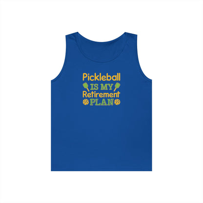 Women's Funny Pickleball Tank Top - Pickleball Is My Retirement Plan Royal