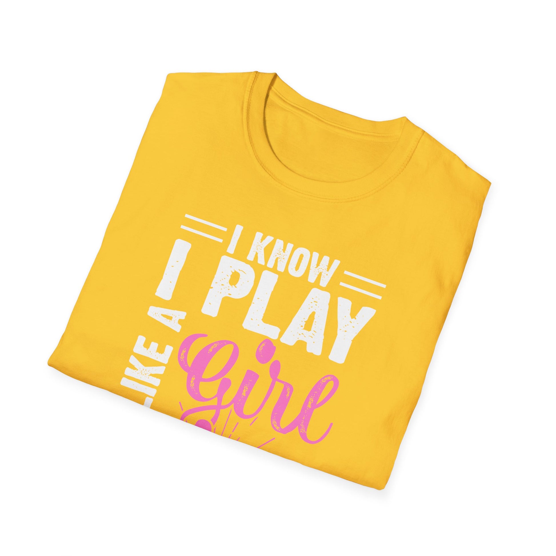 Women's Pickleball T-shirt - I know I play like a girl, try to keep up
