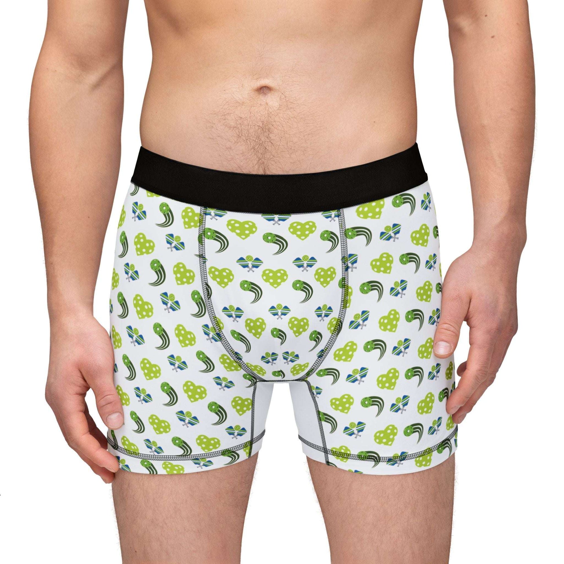 Men's Funny Pickleball Boxer - Multi Design