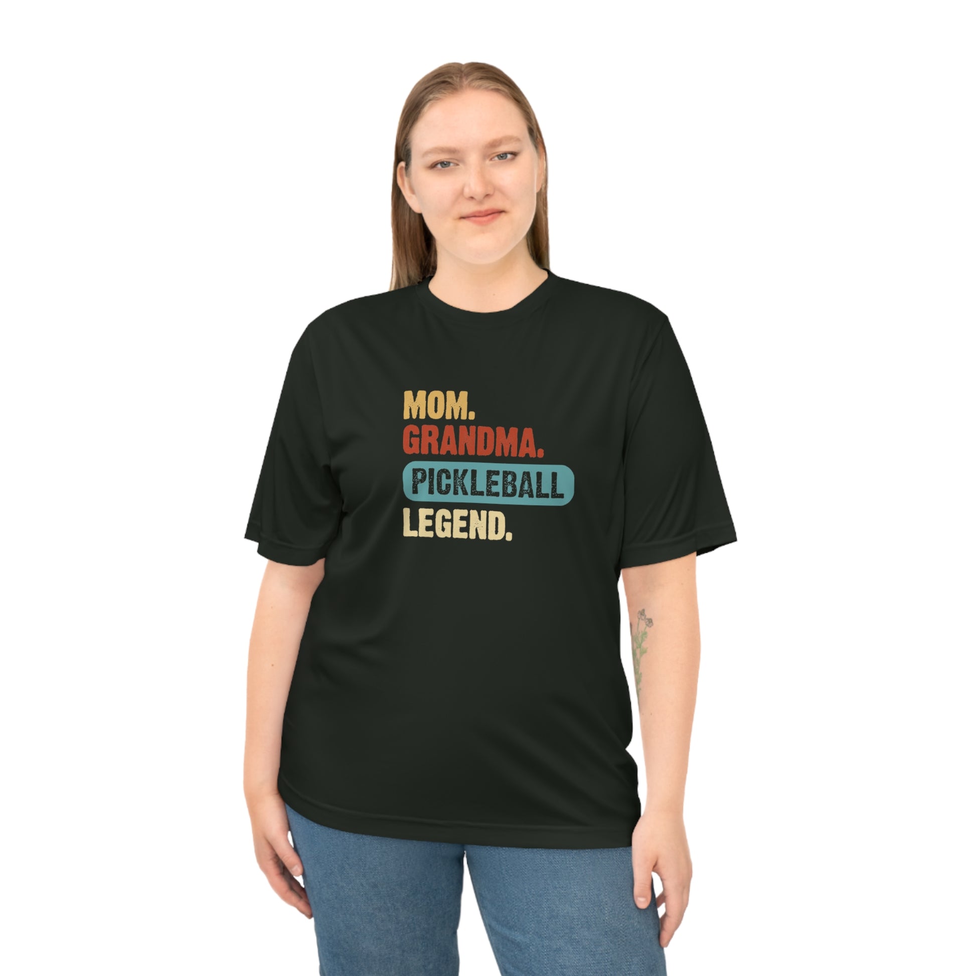 Women's Lightweight Pickleball T-shirt - Mom Grandma Pickleball Legend