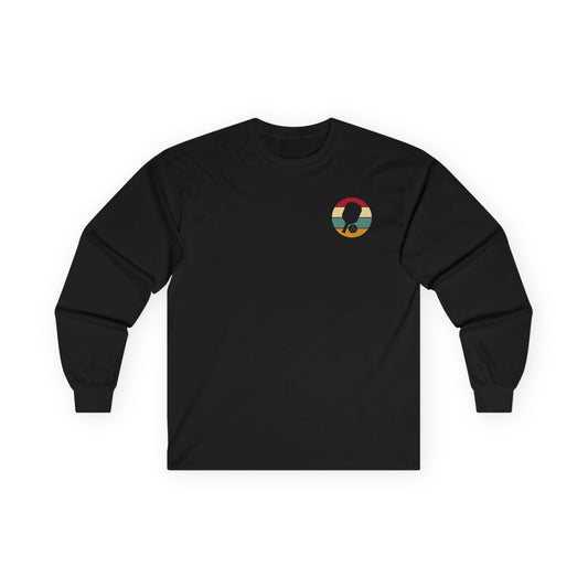 Men's Comfy Pickleball Long Sleeves top - Pickleball Make It Better Black