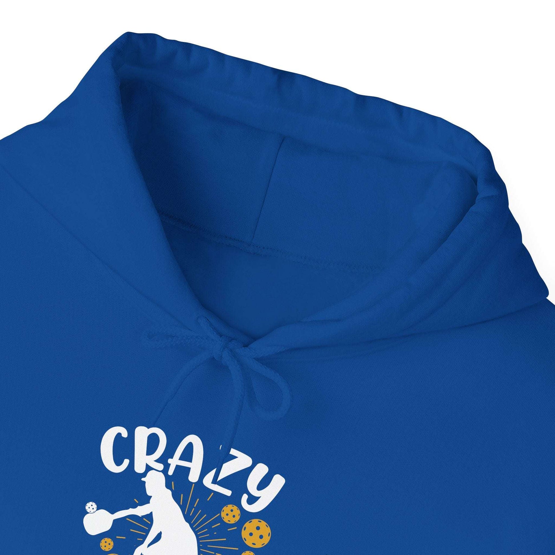 Women's Funny Pickleball Hoodie - Crazy Pickleball Girl