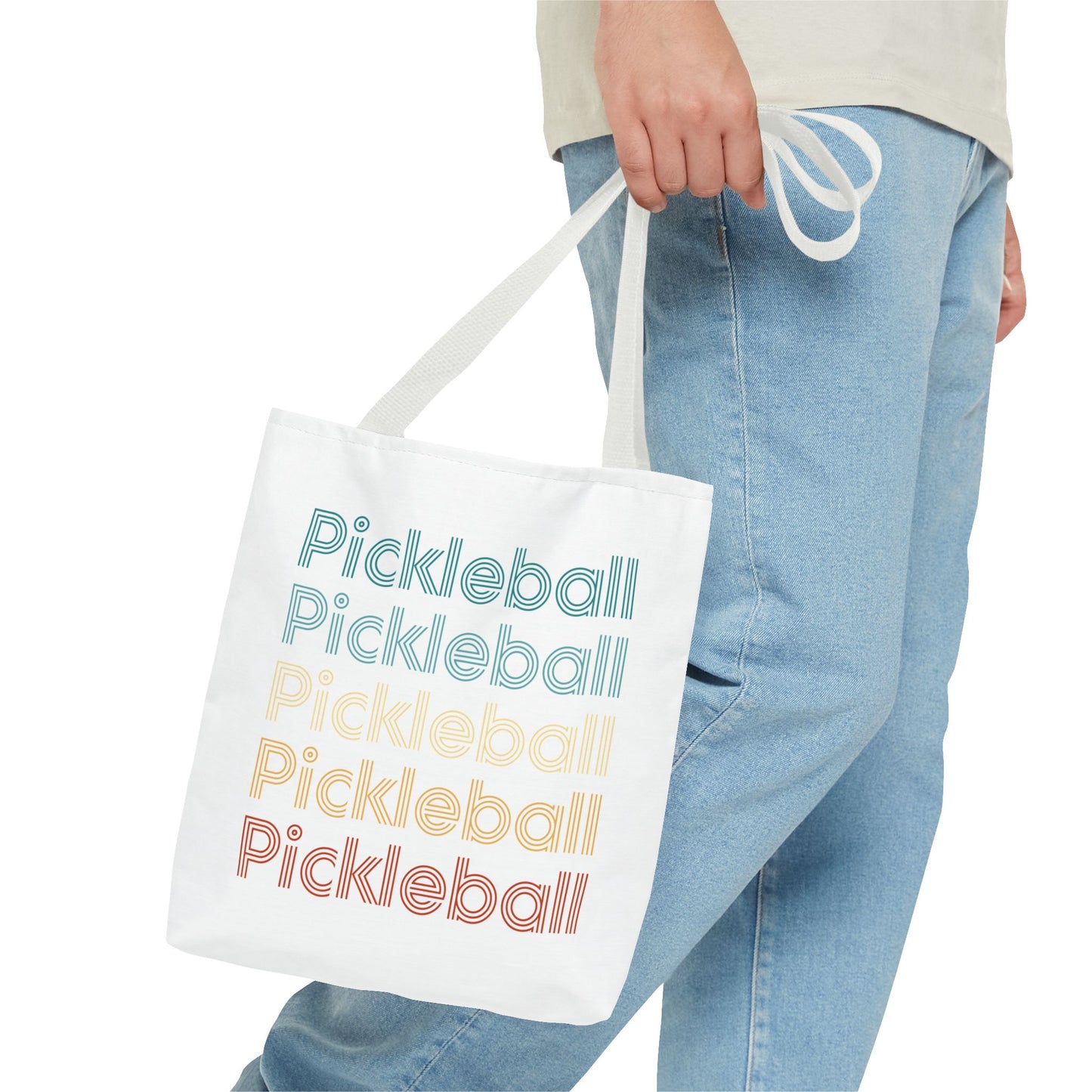 Pickleball Playful Tote Bag - Pickleball Repeat