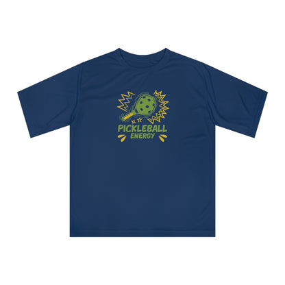 Women's Energetic Pickleball T-shirt - Pickleball Energy Navy