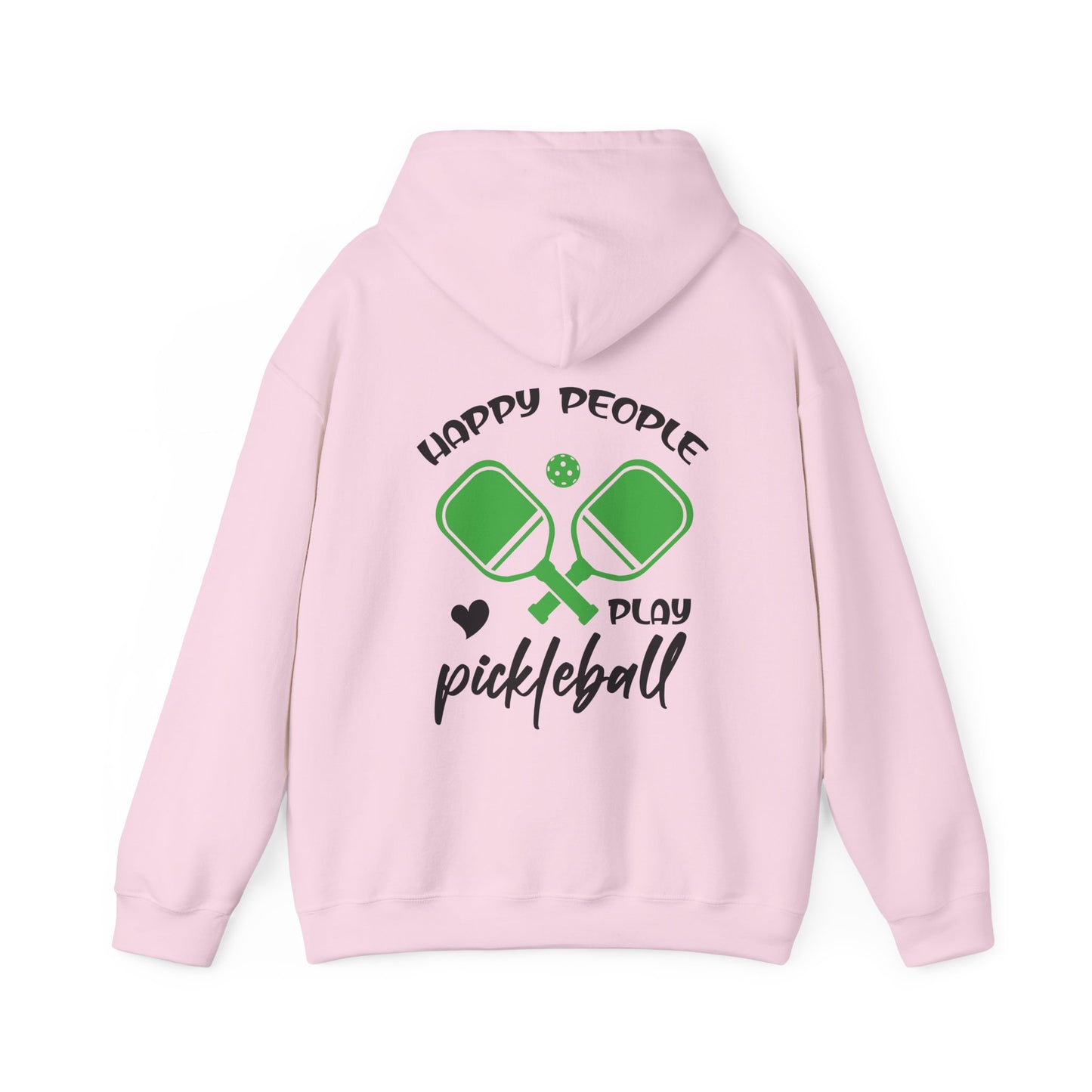 Women's Lightweight Pickleball Hoodie - Happy People Play Pickleball