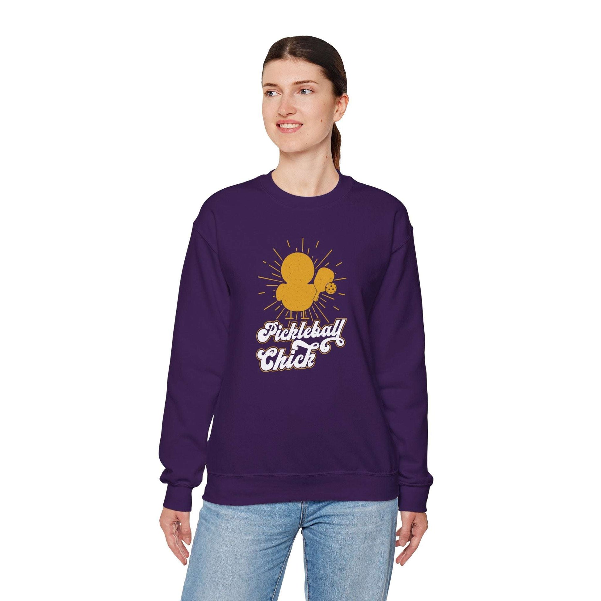 Women's Funny Pickleball Sweatshirt - Pickleball Chick