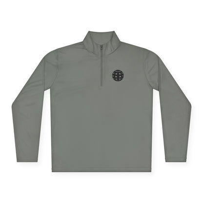 Men's Pickleball Pullover - Life Is Good Pickleball Make It Better Gray
