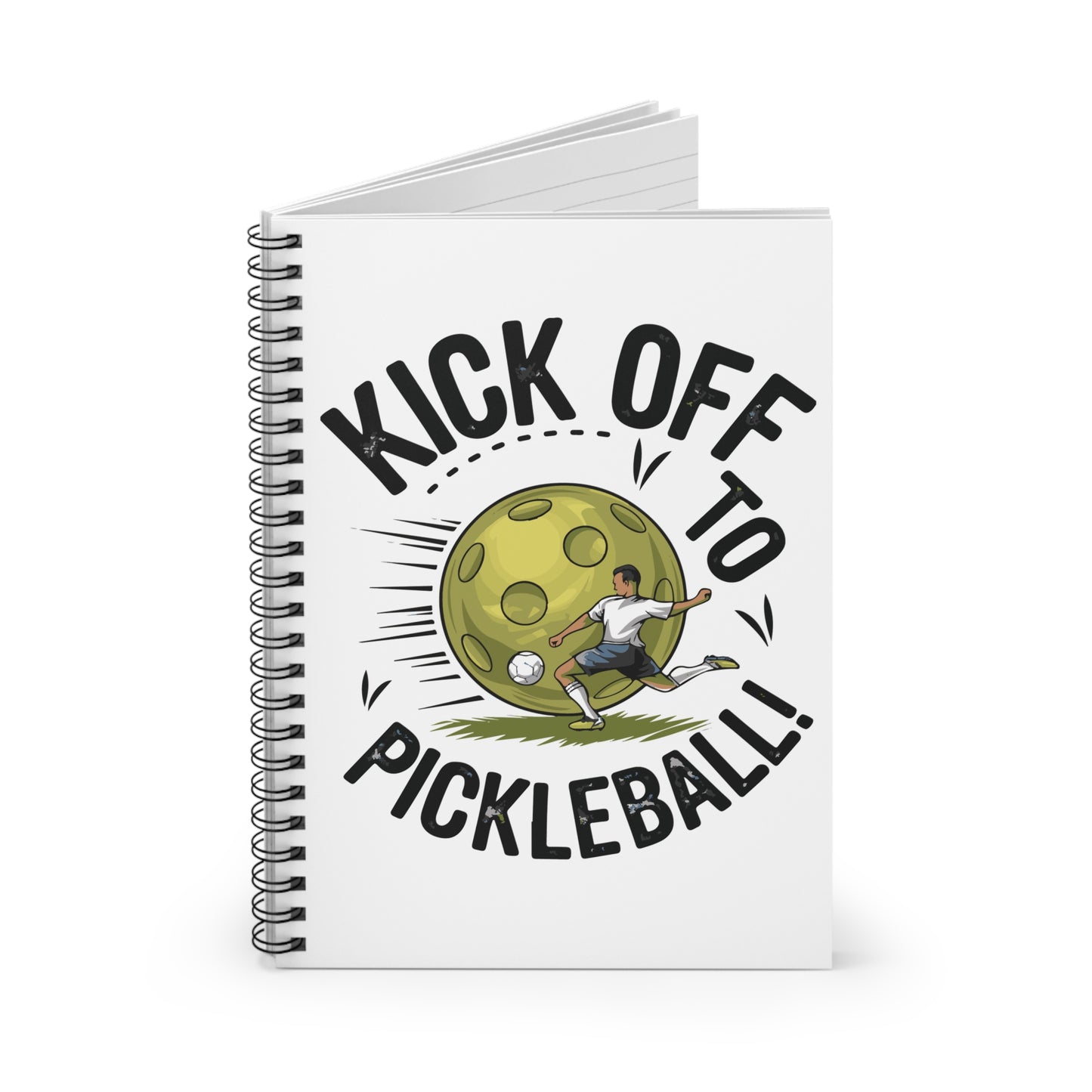 Pickleball Durable Notebook - Kick Off to Pickleball