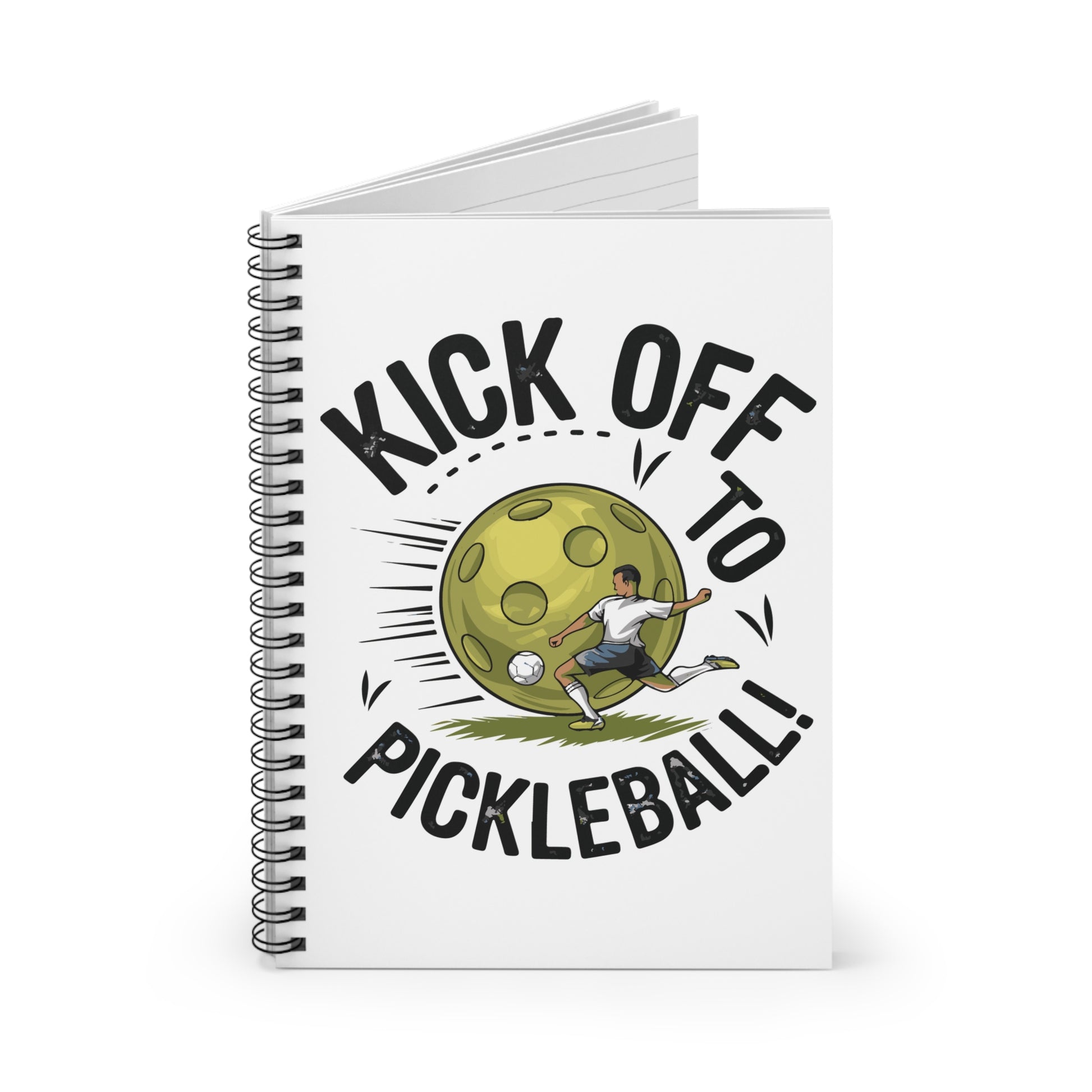 Pickleball Durable Notebook - Kick Off to Pickleball
