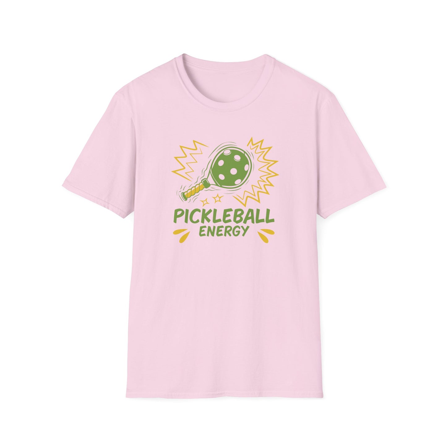 Women's Vibrant Pickleball T-shirt - Pickleball Energy