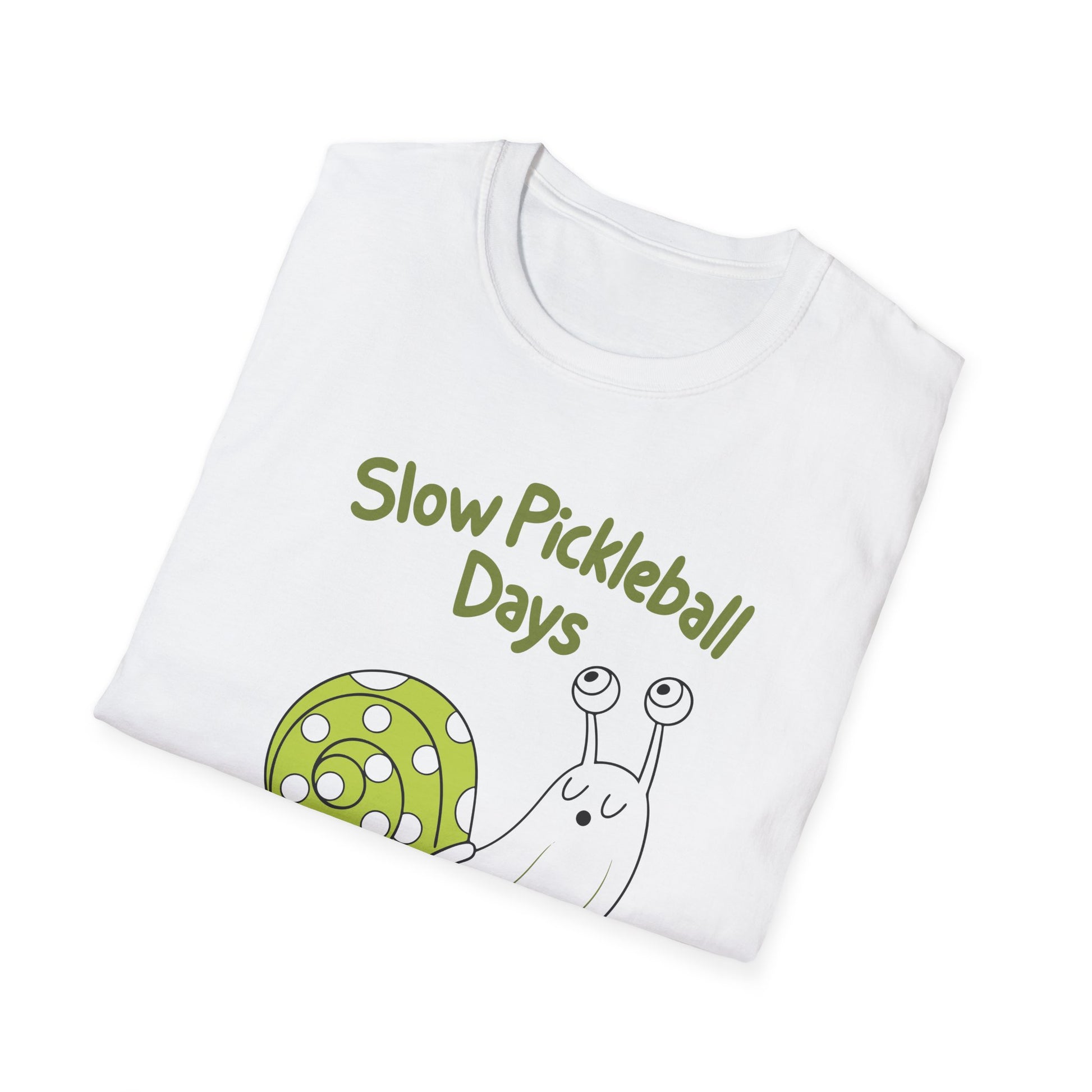 Women's Playful Pickleball T-shirt - Slow Pickleball Days