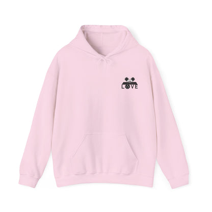 Women's Funny Pickleball Hoodie - Keep Calm And Play Pickleball Pink
