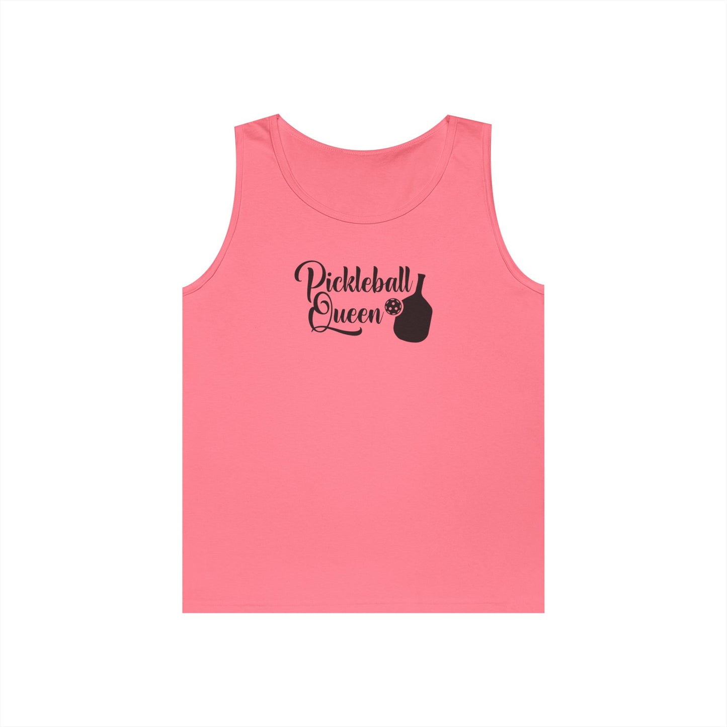 Women's Stylish Pickleball Tank Top - Pickleball Queen Pink