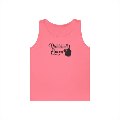 Women's Stylish Pickleball Tank Top - Pickleball Queen Pink