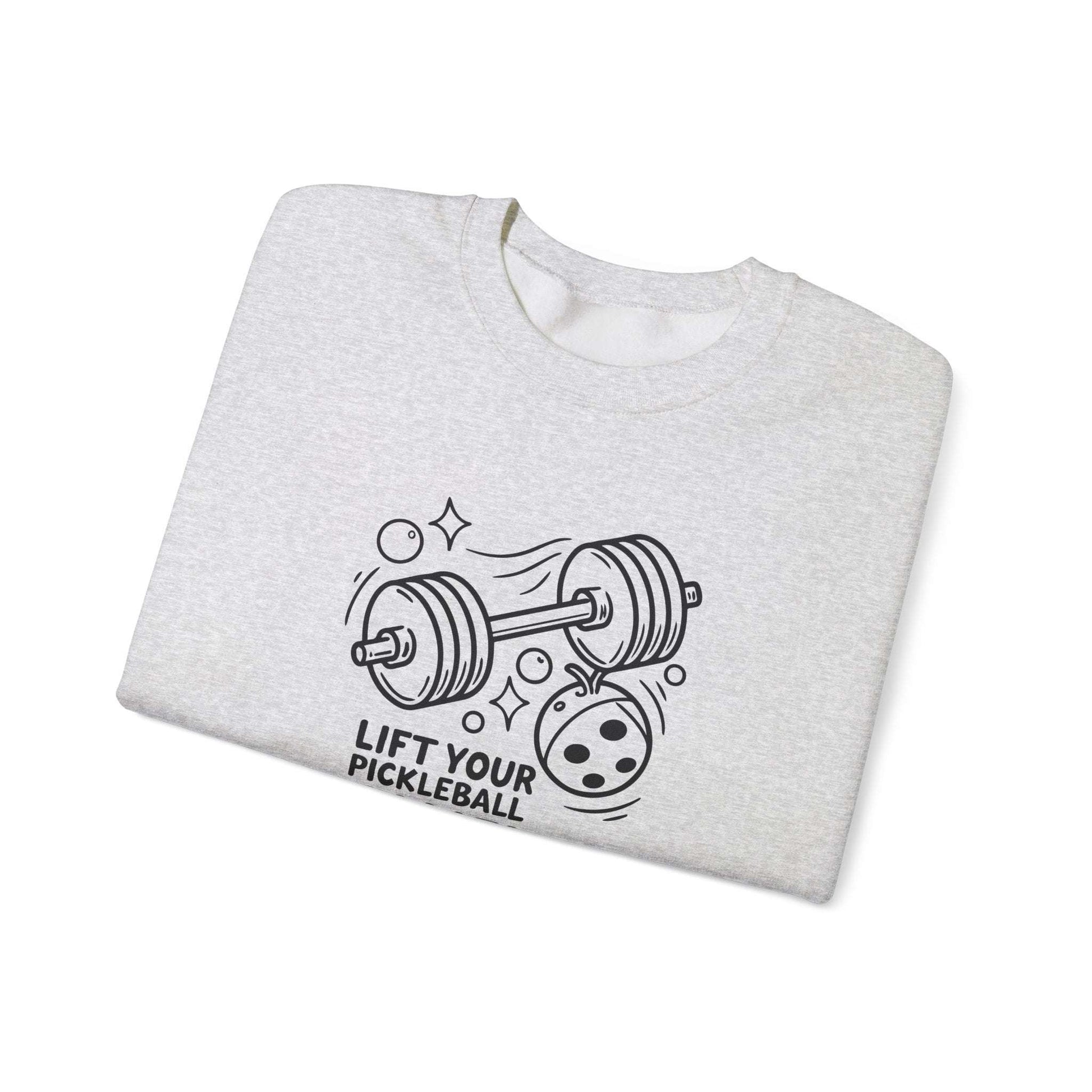 Men's Energetic Pickleball Sweatshirt - Lift Your Pickleball Game
