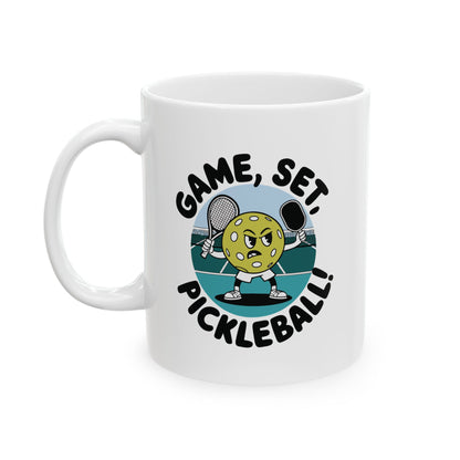 Pickleball Durable Mug - Game, Set, Pickleball