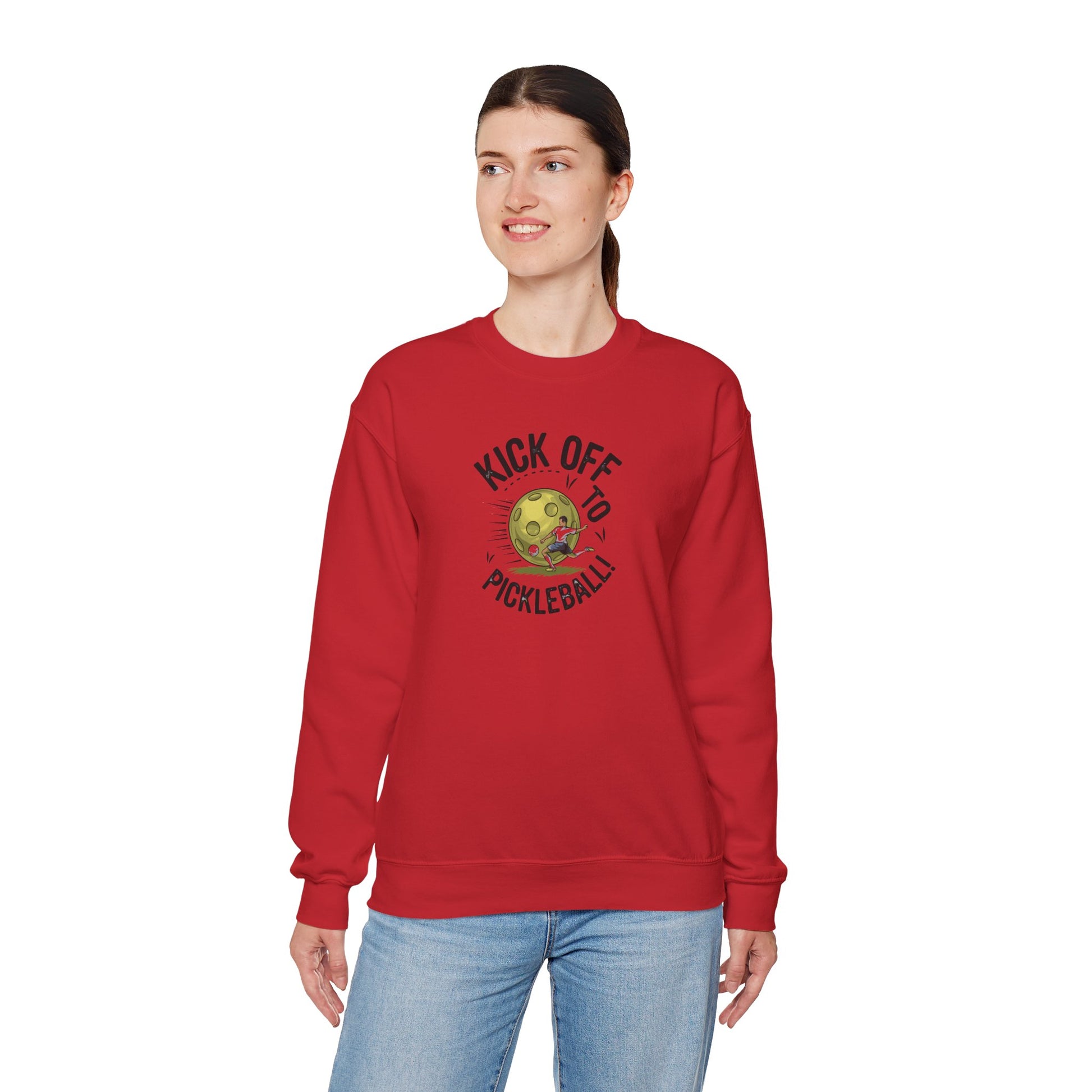 Women's Soft Pickleball Sweatshirt - Kick Off to Pickleball