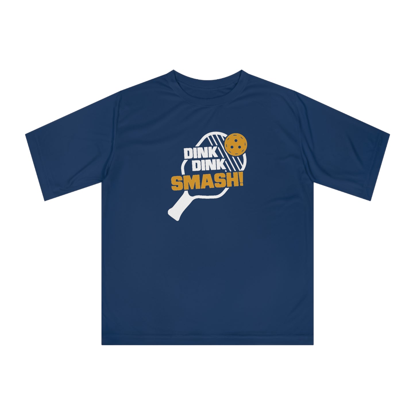 Men's Cool Pickleball T-shirt - Dink Dink Smash Navy