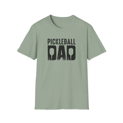 Men's Playful Pickleball T-shirt - Pickleball Dad Green
