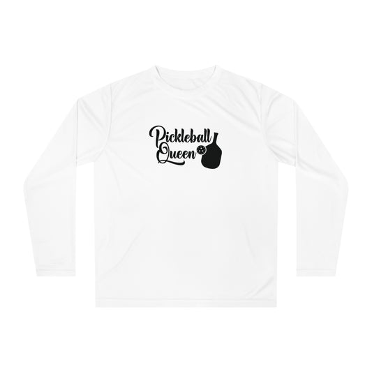 Women's Practical Pickleball Long Sleeves top - Pickleball Queen White