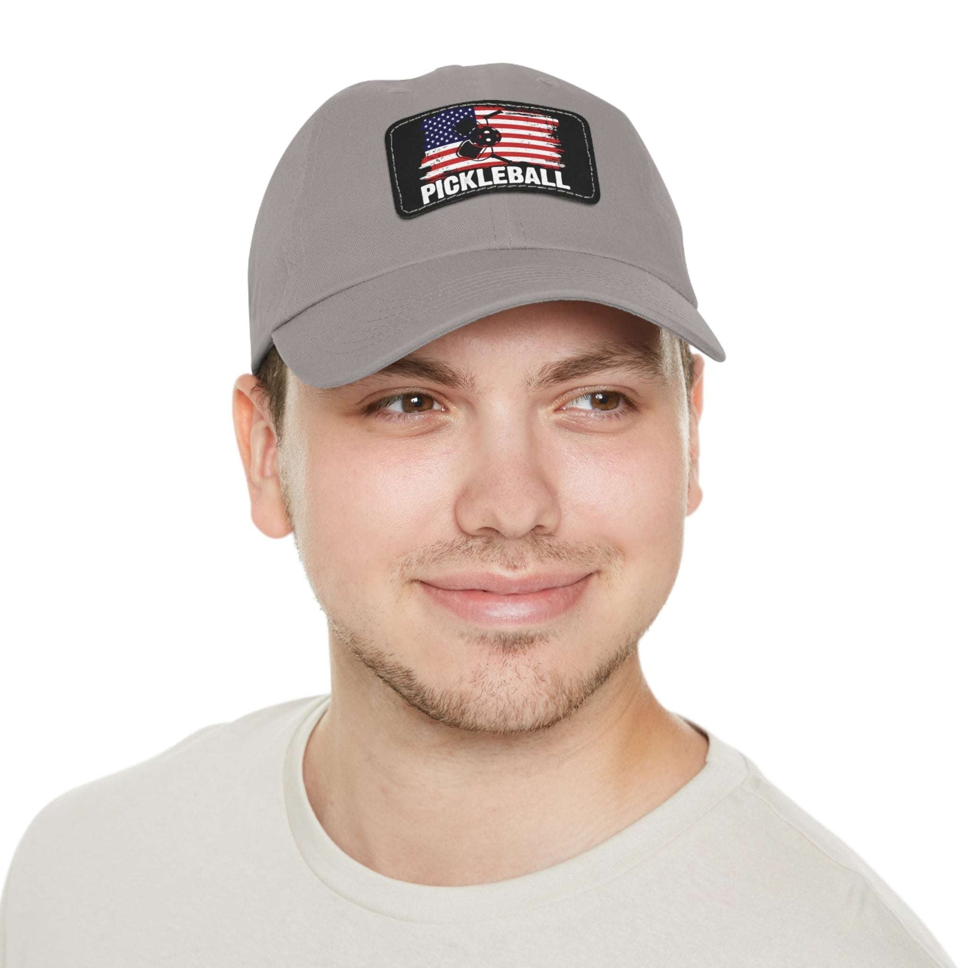 Pickleball Unique Cap - Pickleball with American Flag