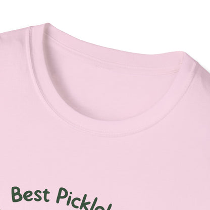Women's Colorful Pickleball T-shirt - Best Pickleball Buddies