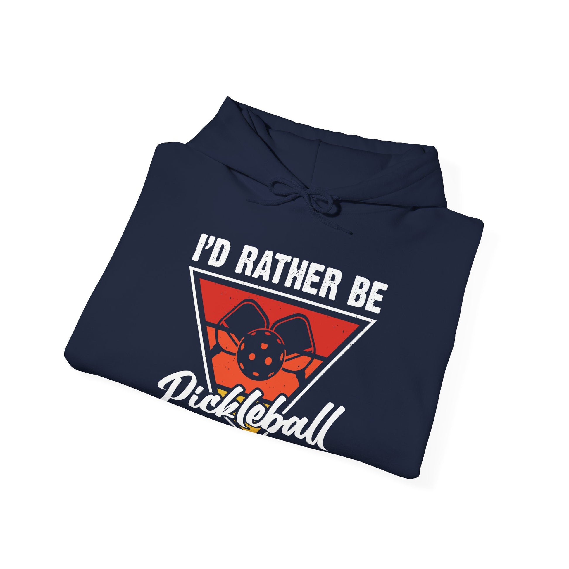 Men's Cool Pickleball Hoodie - I'd Rather Be Pickleball