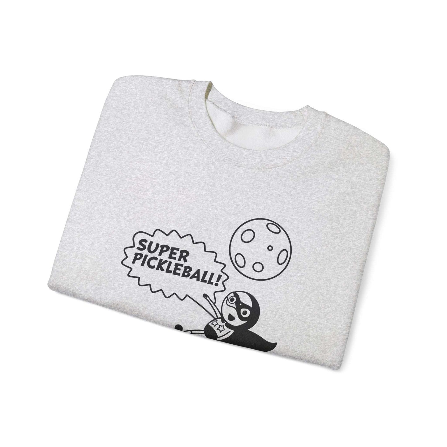 Men's Quirky Pickleball Sweatshirt - Super Pickleball