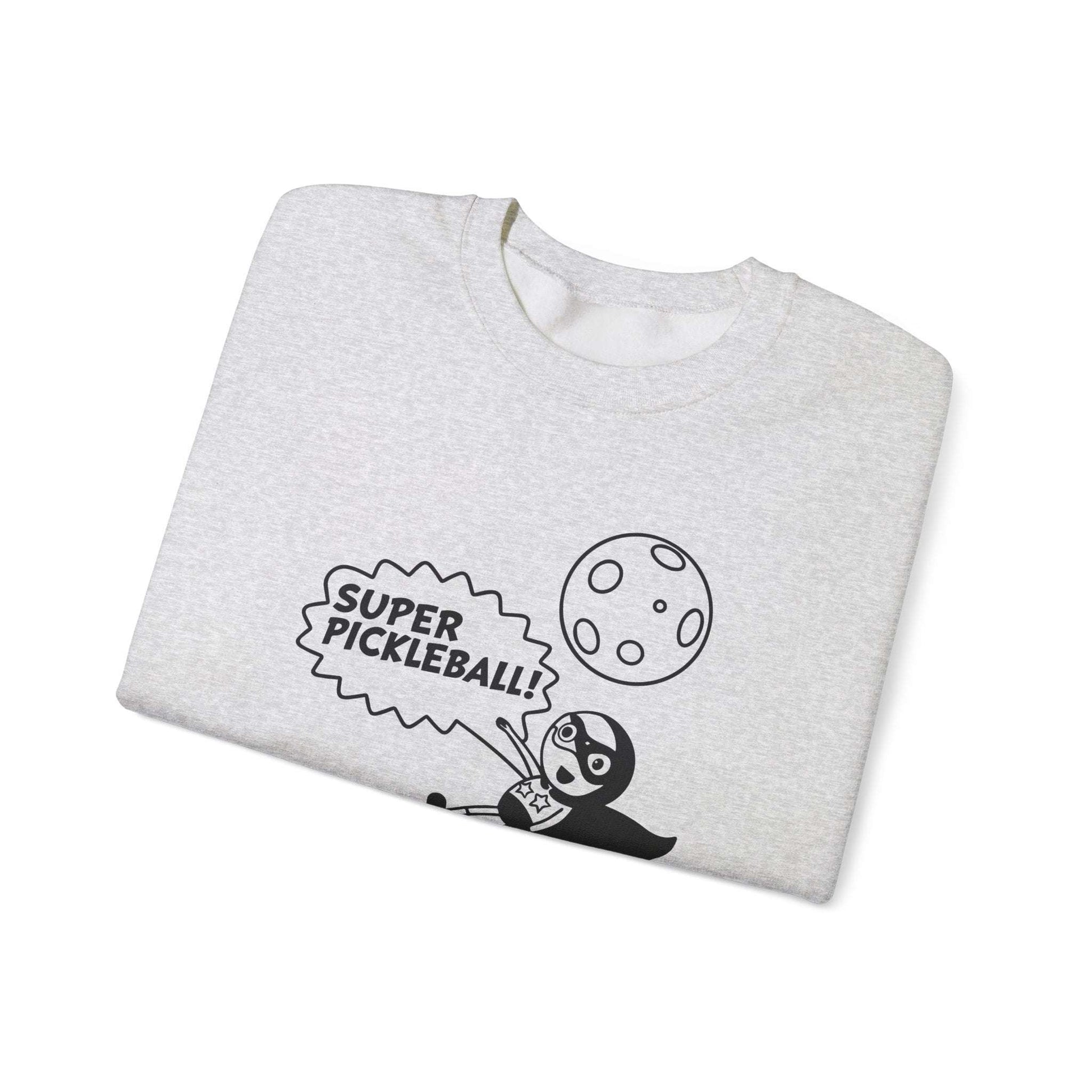 Men's Quirky Pickleball Sweatshirt - Super Pickleball