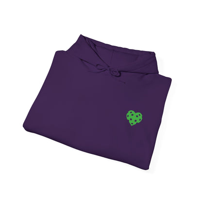 Women's Eye-Catching Pickleball Hoodie - Crazy Pickleball Lady