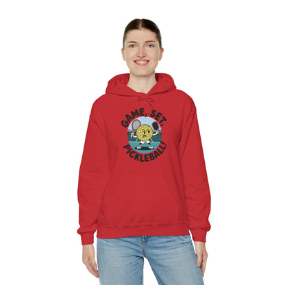 Women's Durable Pickleball Hoodie - Game, Set, Pickleball