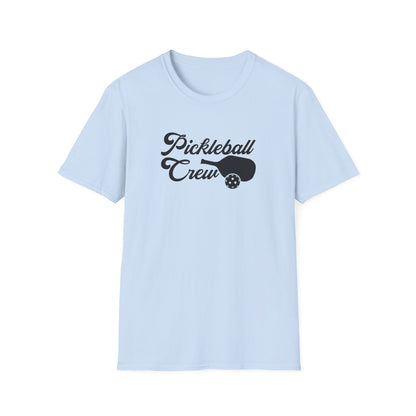 Women's Soft Pickleball T-shirt - Pickleball Crew Blue