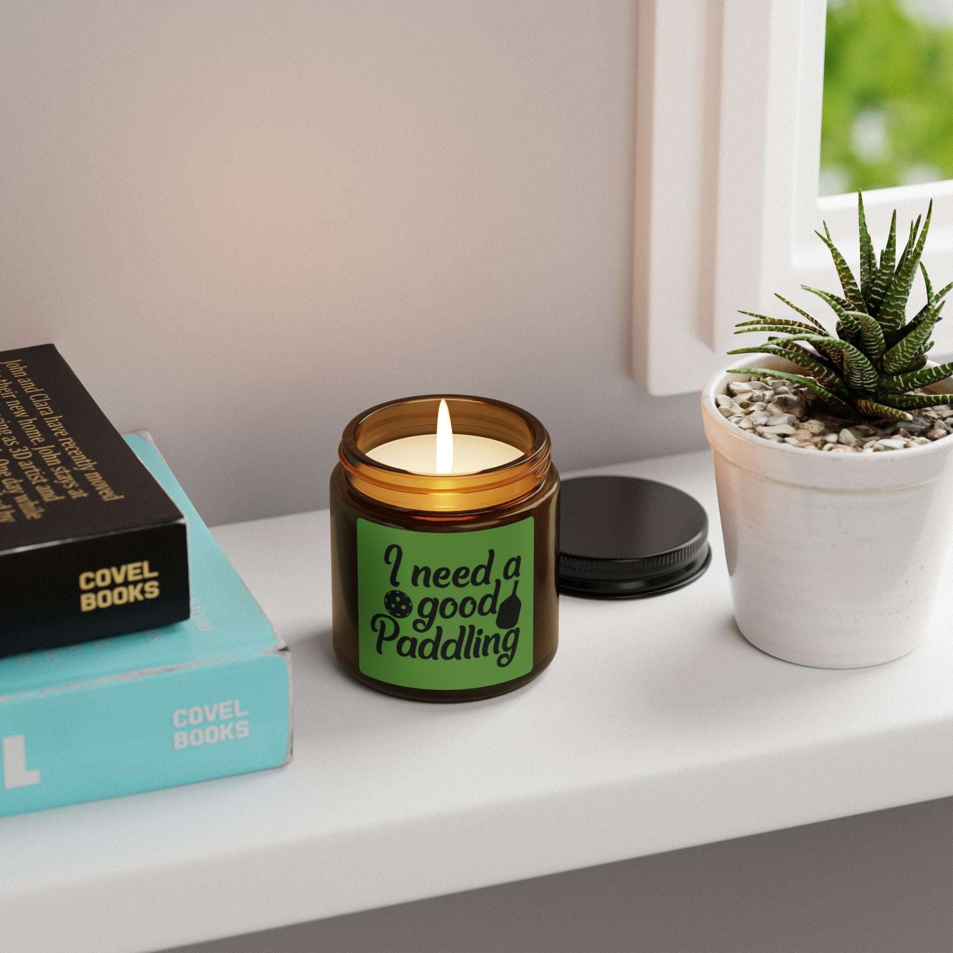 Pickleball Delightful Candle - I need a good Paddling