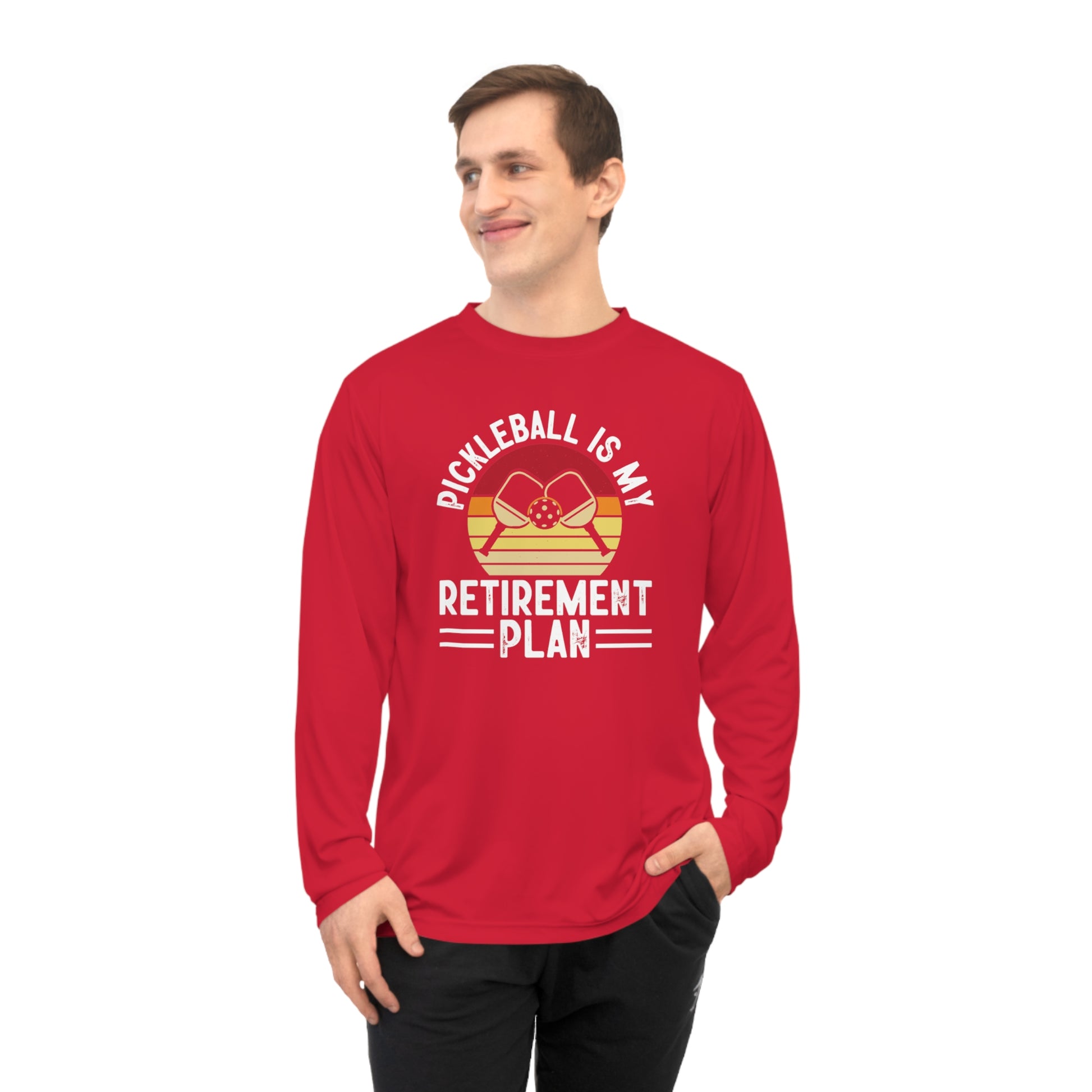 Men's Pickleball Long Sleeves top - Pickleball Is My Retirement Plan