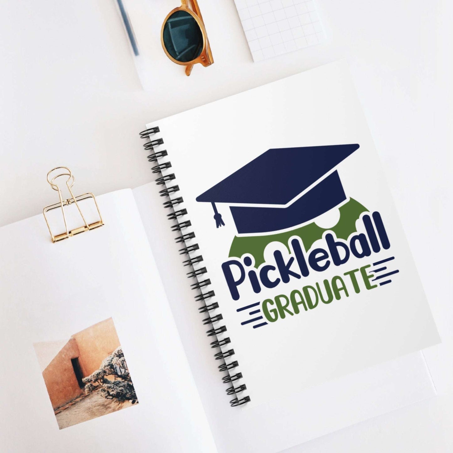 Pickleball Unique Notebook - Pickleball Graduate