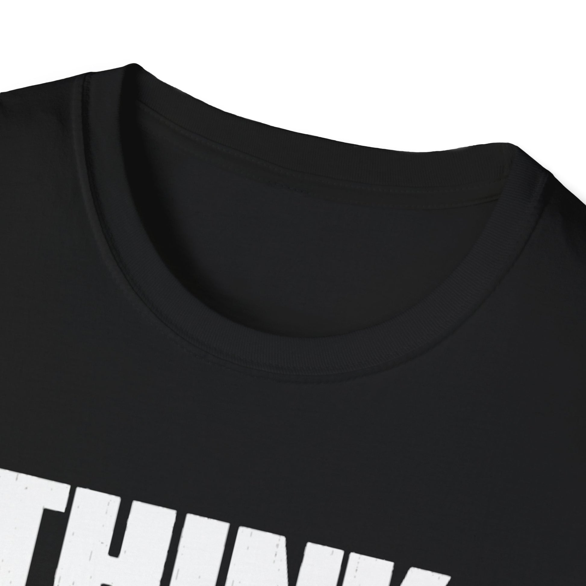 Men's Soft Pickleball T-shirt - Think Before You Dink